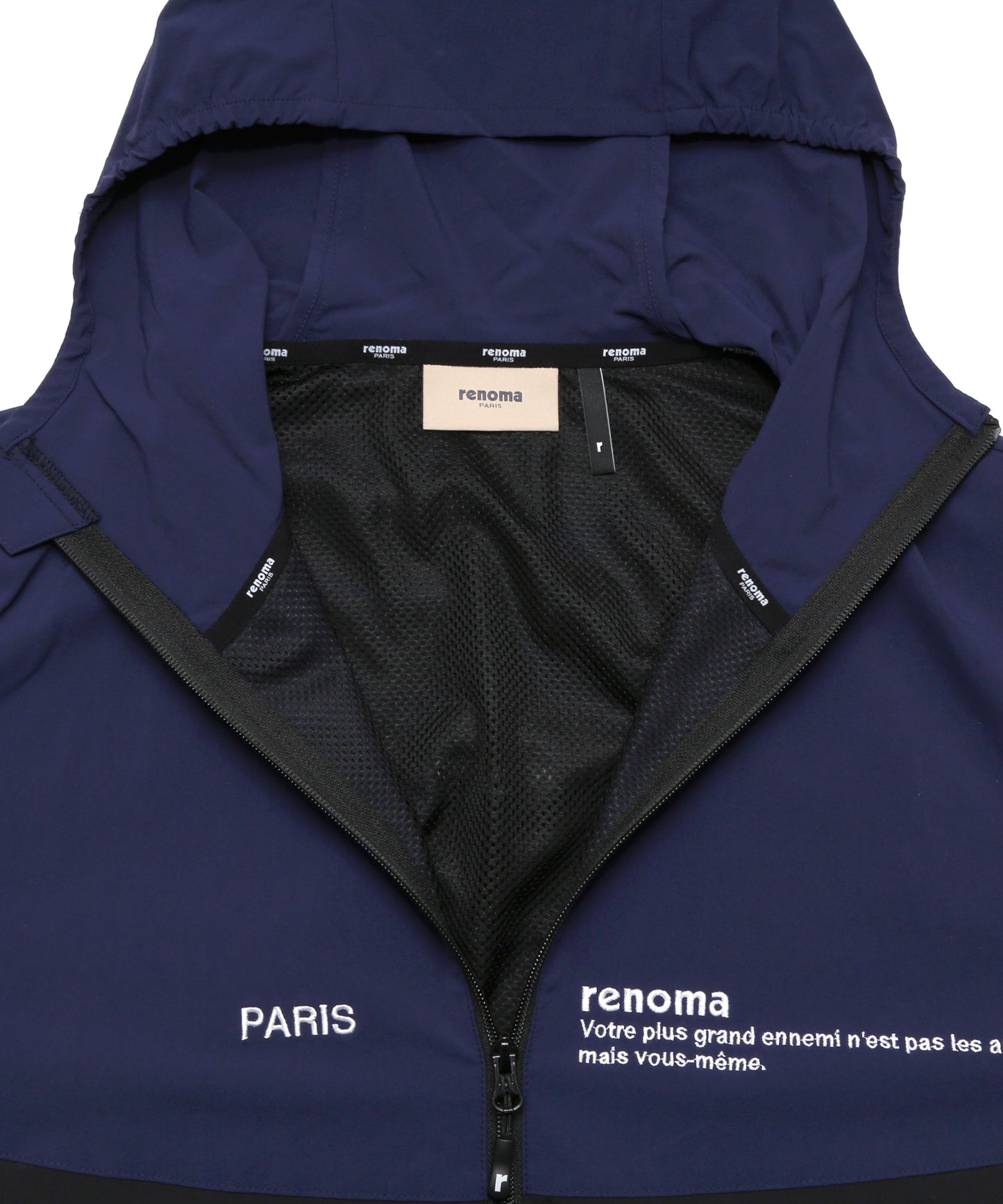 NYLON COLOR SWITCHING HOODIE