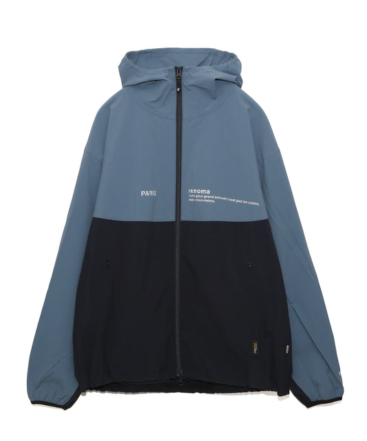 NYLON COLOR SWITCHING HOODIE