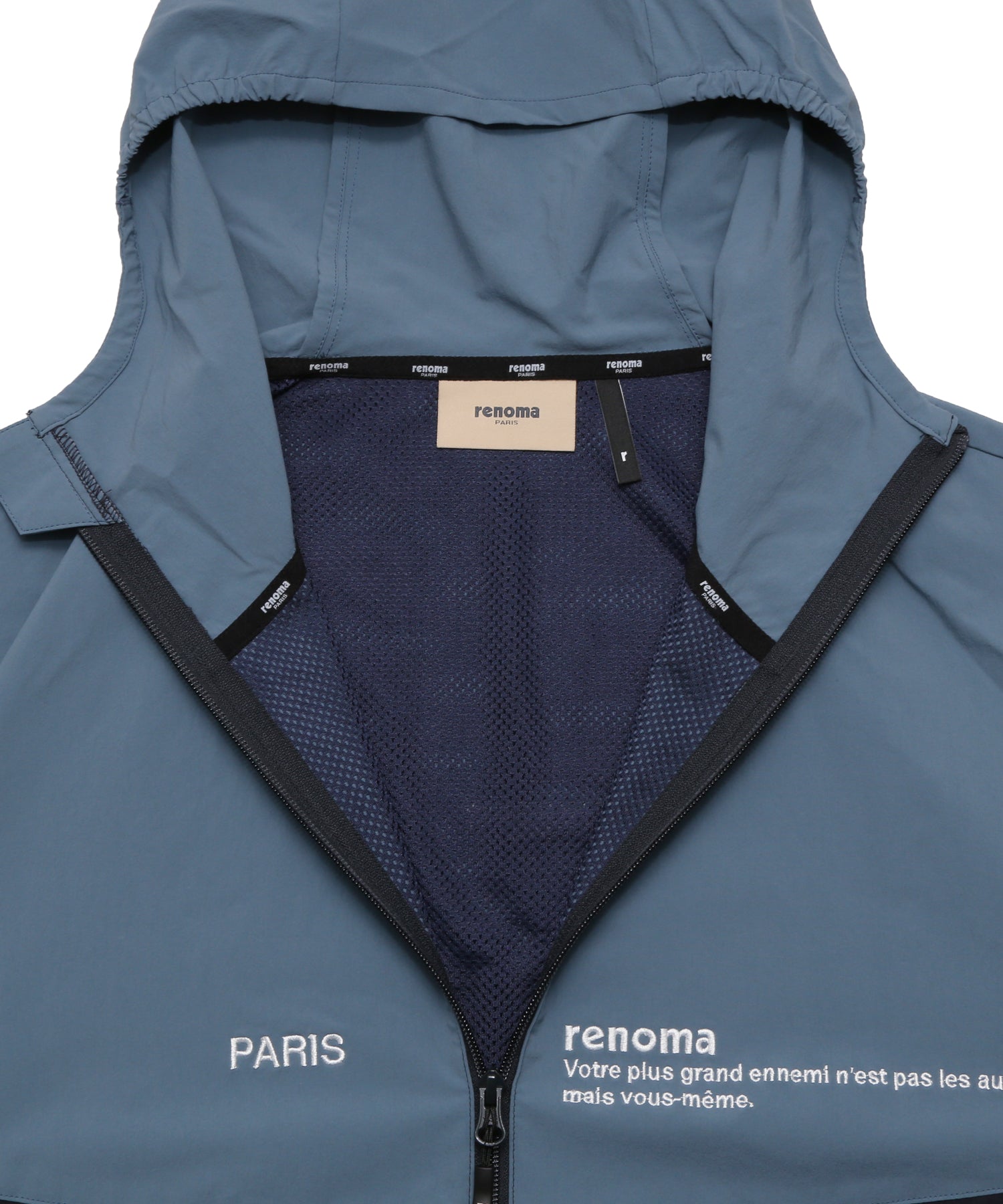 NYLON COLOR SWITCHING HOODIE – renoma golf