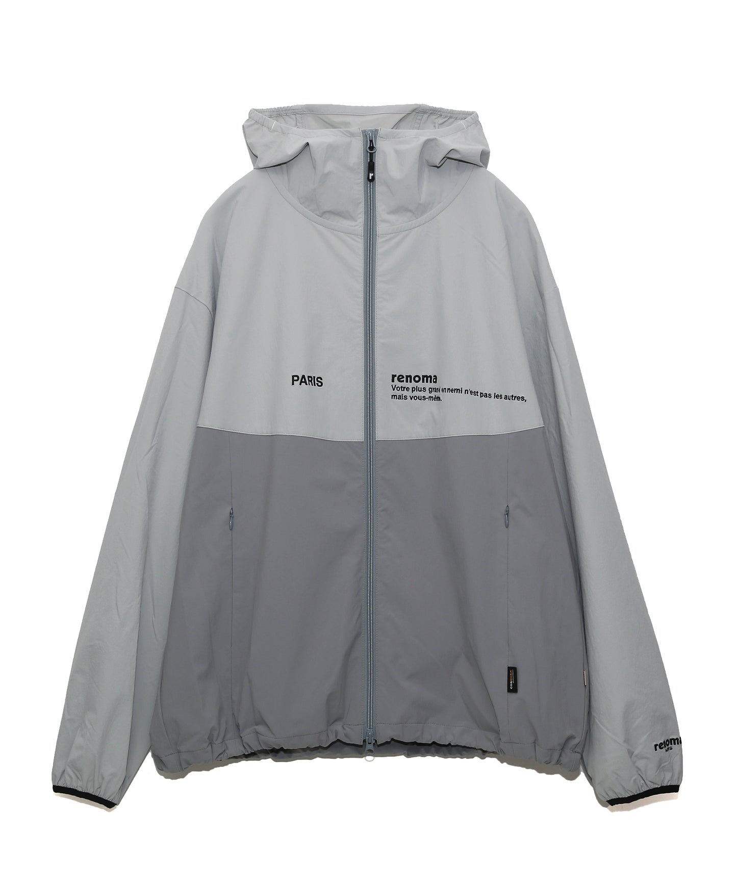 NYLON COLOR SWITCHING HOODIE