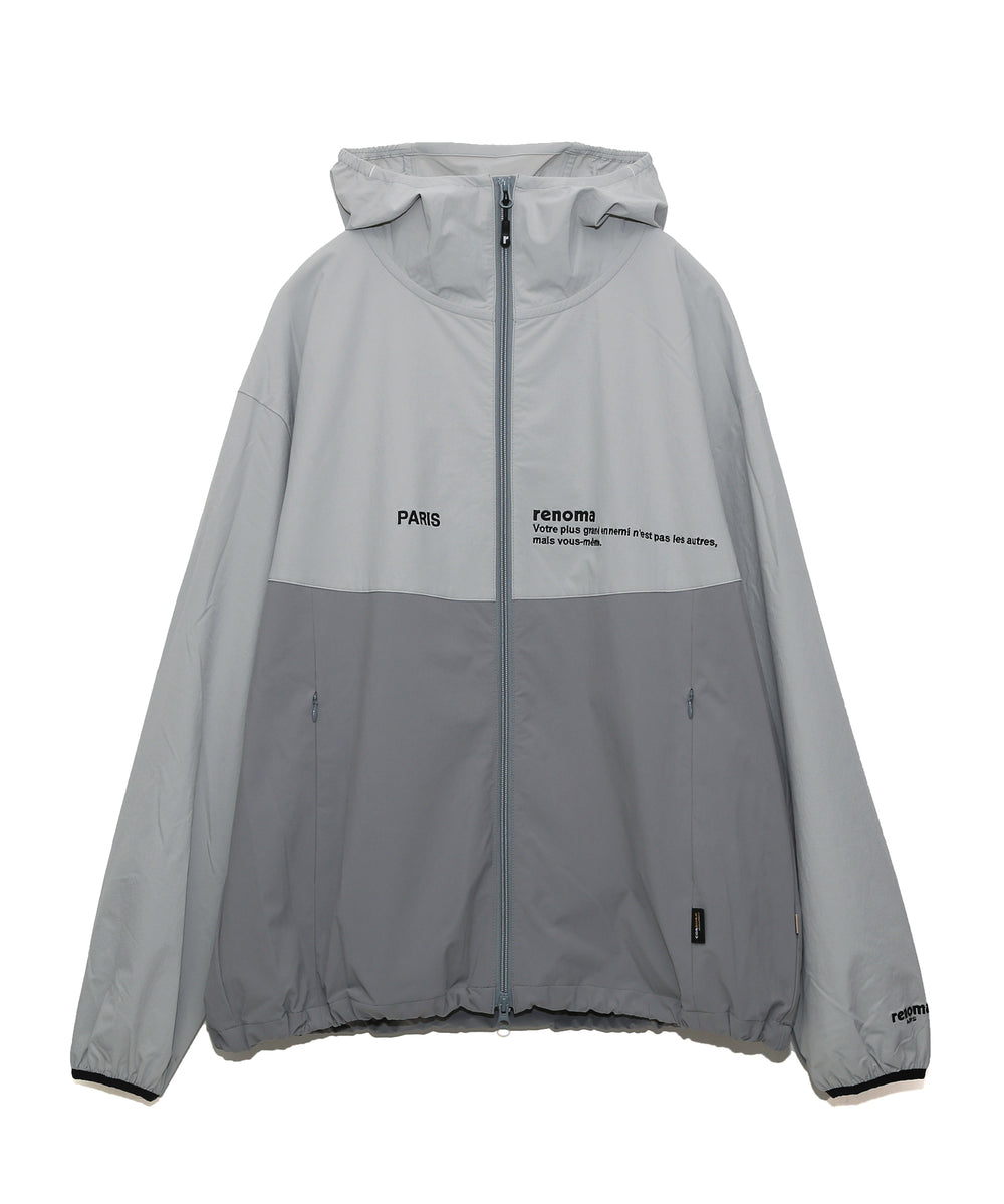 NYLON COLOR SWITCHING HOODIE