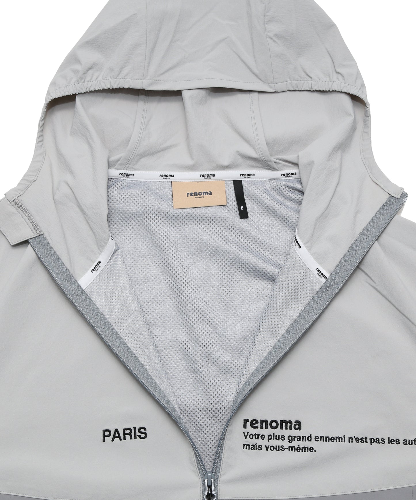 NYLON COLOR SWITCHING HOODIE