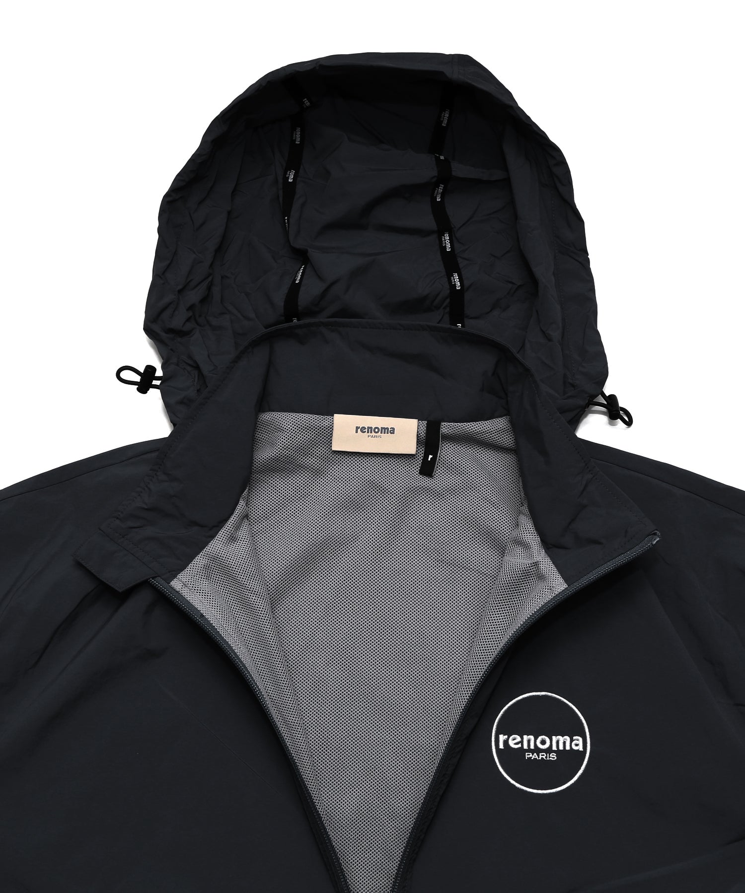 PACKABLE HOOD NYLON JK – renoma golf