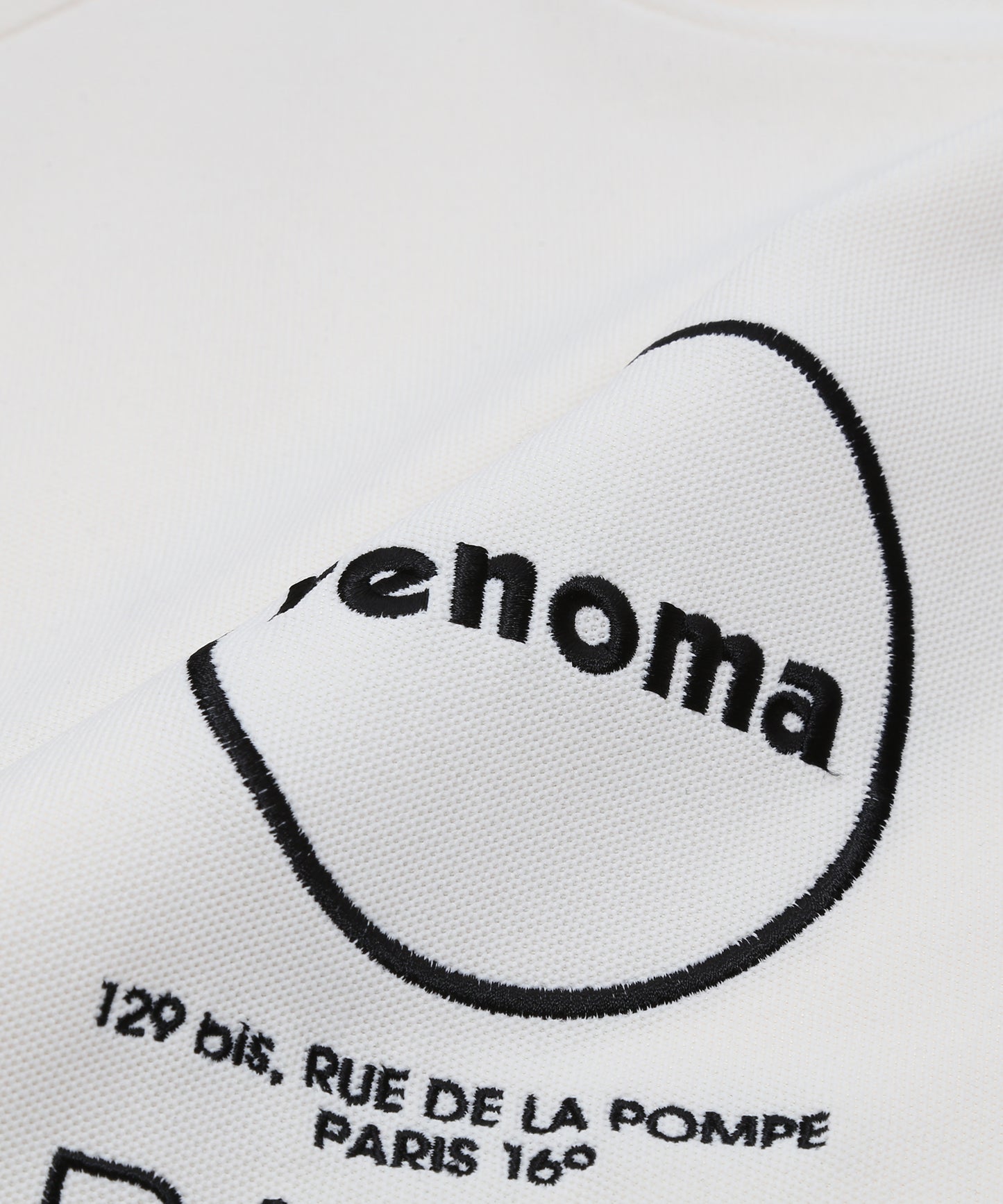 CURVED SWITCHING MOCK NECK T SS