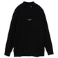 LOGO L/S MOCK NECK PULLOVER