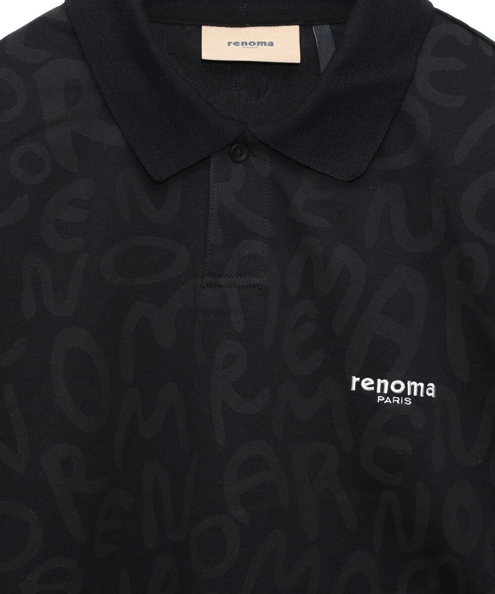 PRINT SHORT SLEEVE POLO SHIRT