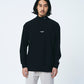 LOGO L/S MOCK NECK PULLOVER