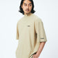LOGO S/S MOCK NECK PULLOVER