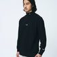 LOGO L/S MOCK NECK PULLOVER